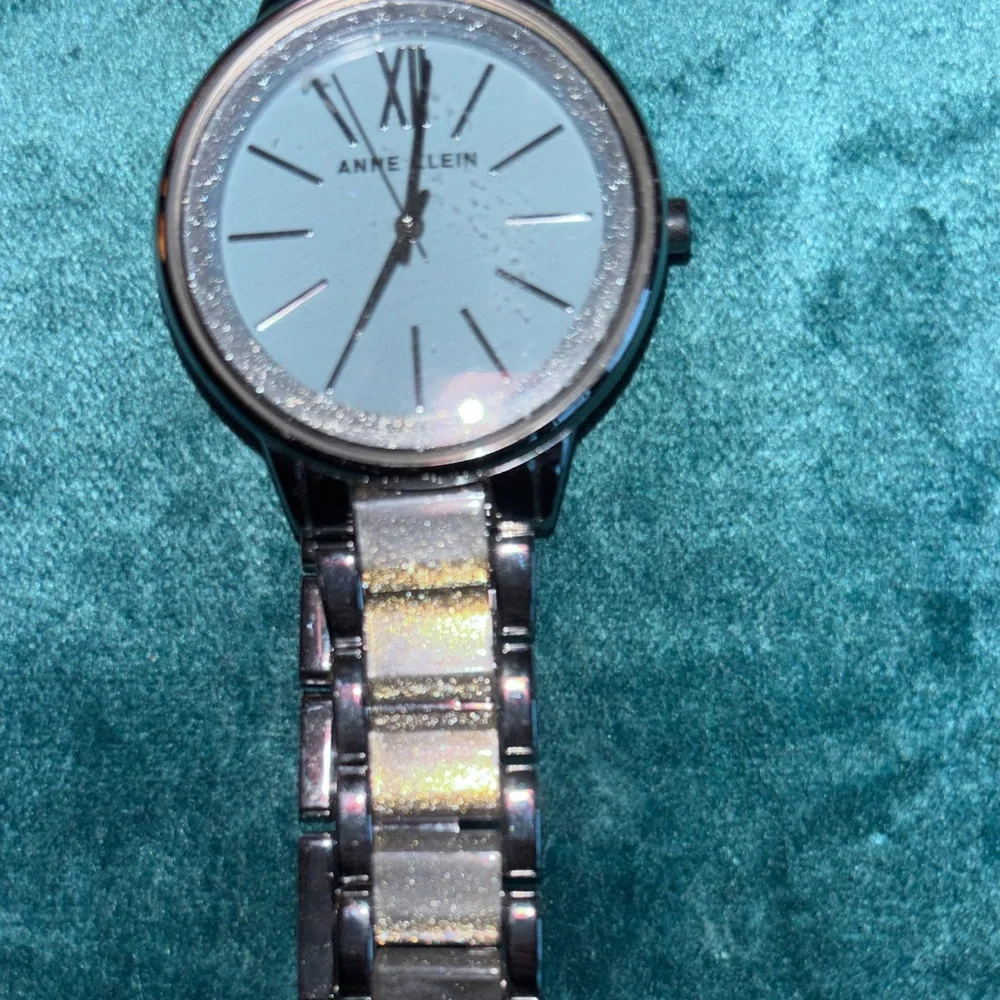 Anne Klein Silver Smartwatch with Roman Numerals